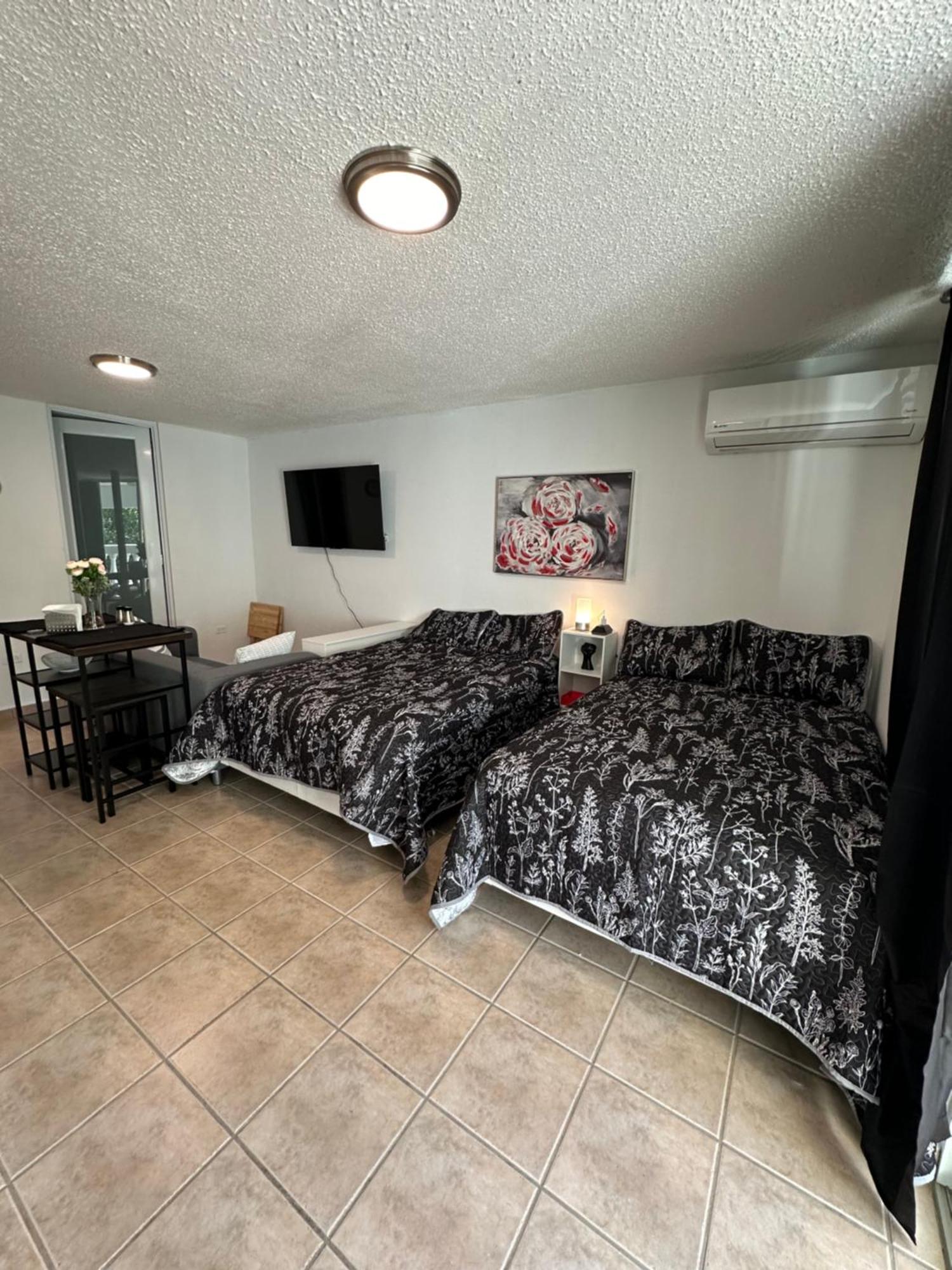 Beachfront Studio Apt W/ Full Kitchen & Pool Isabela Exteriör bild